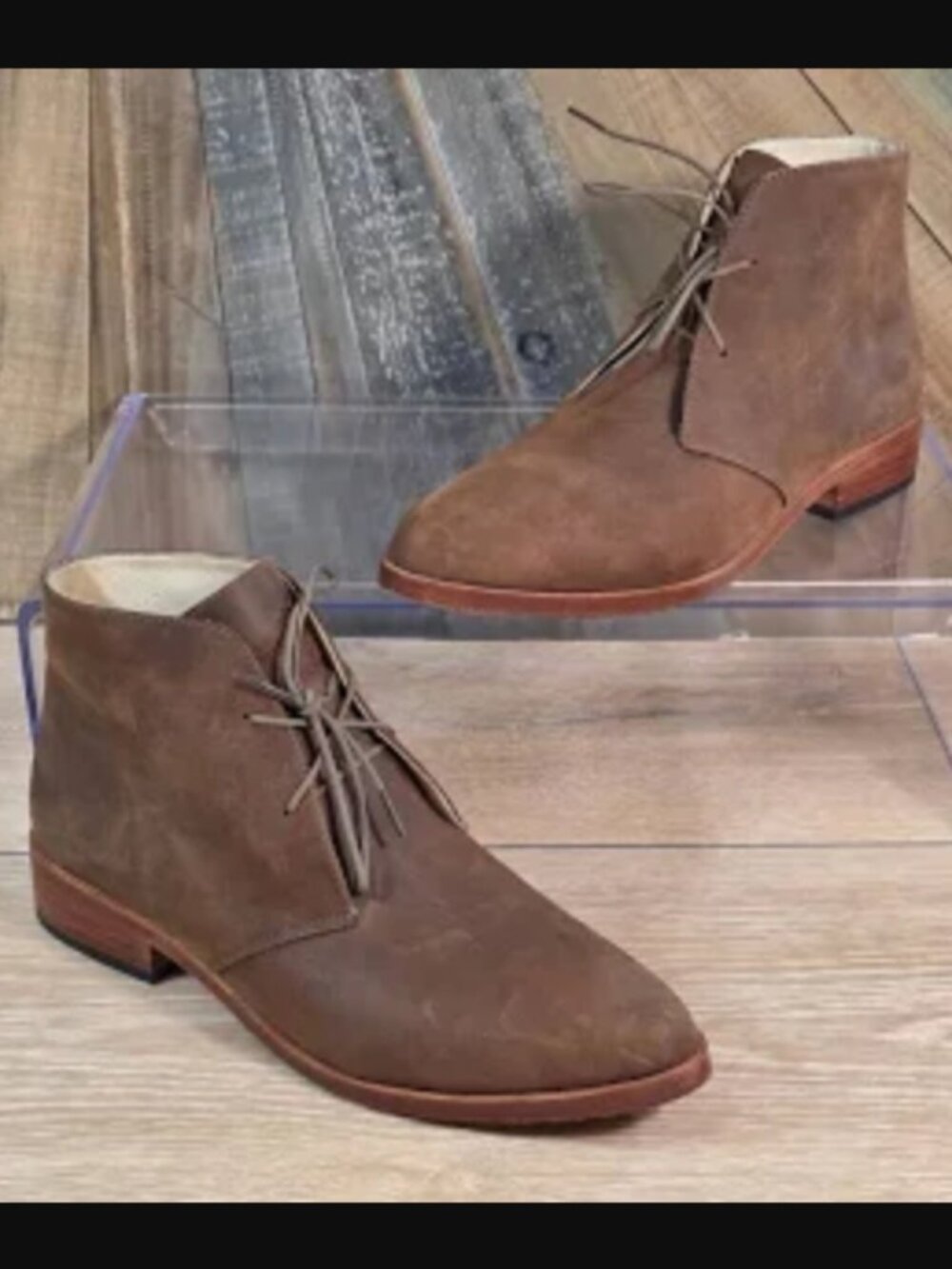 Nisolo Chukka Boot | Size 7 | Brown Nubuck Leather